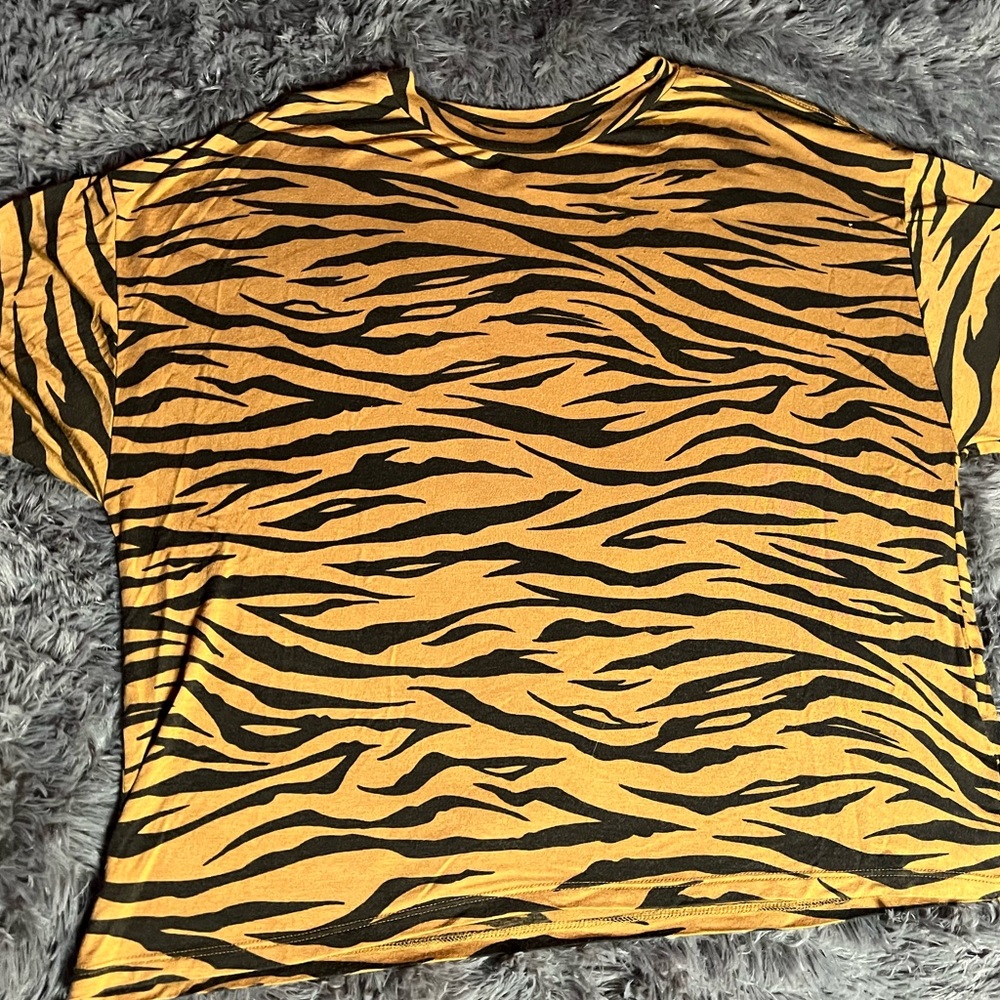 Women’s RVCA Small Tiger Print Tee